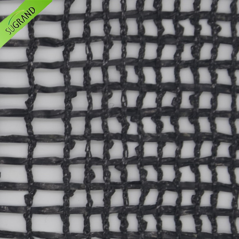 Rete antigrandine quadrata nera da 70 GSM di nuovo stile