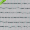 Rete antigrandine HDPE 31gsm verde/nera