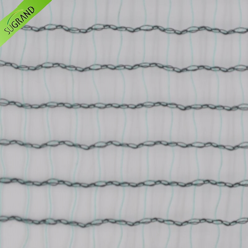 Rete antigrandine HDPE 31gsm verde/nera