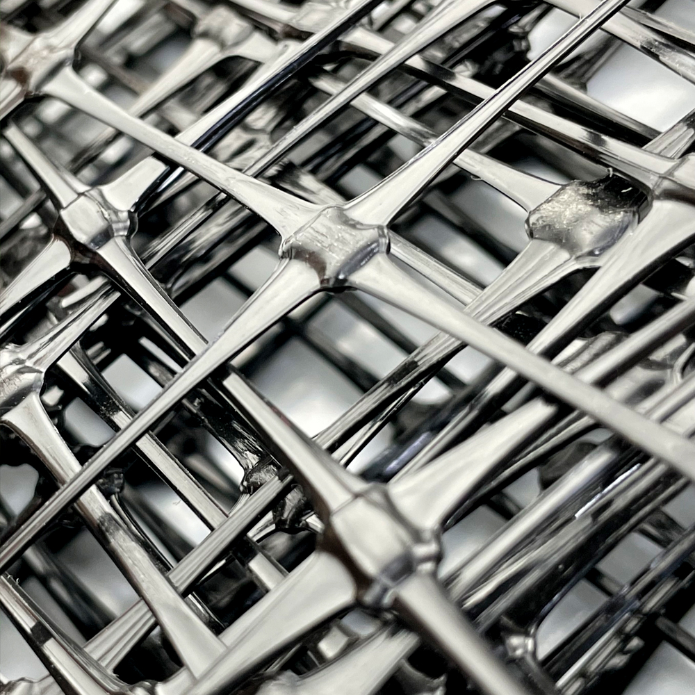 Recinzione in plastica allungata netta tra trattata con rate BOP estrusata UV