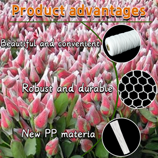 Plastic Flower Protection Net Bud Bud Bud Net Rose Bud Net