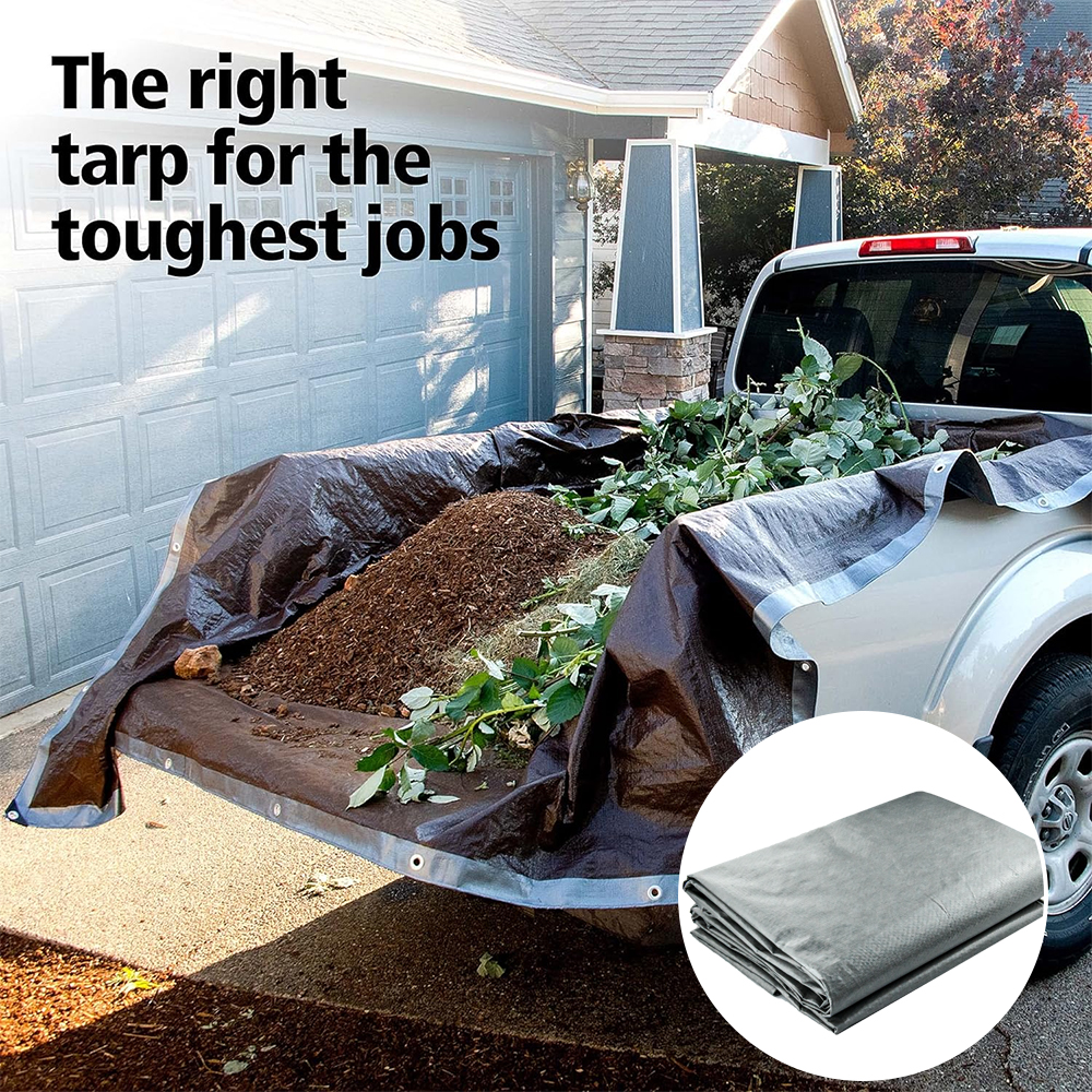 Tarps di tela da esterno blu pesante copri copertine di tarpaulin PE