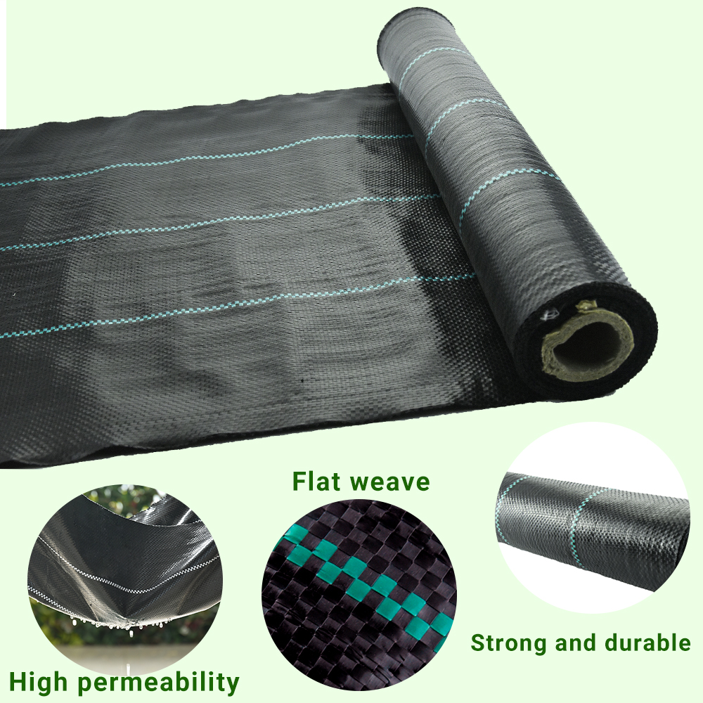 Vegetazione di controllo nero vegetazione erbaccia protezione della copertura del terreno per protezione delle piante