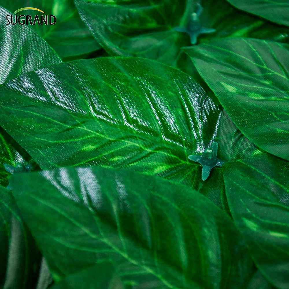 Pannelli di erba artificiale in plastica per la privacy da giardino all'aperto 
