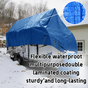 Tarps di tela da esterno blu pesante copri copertine di tarpaulin PE