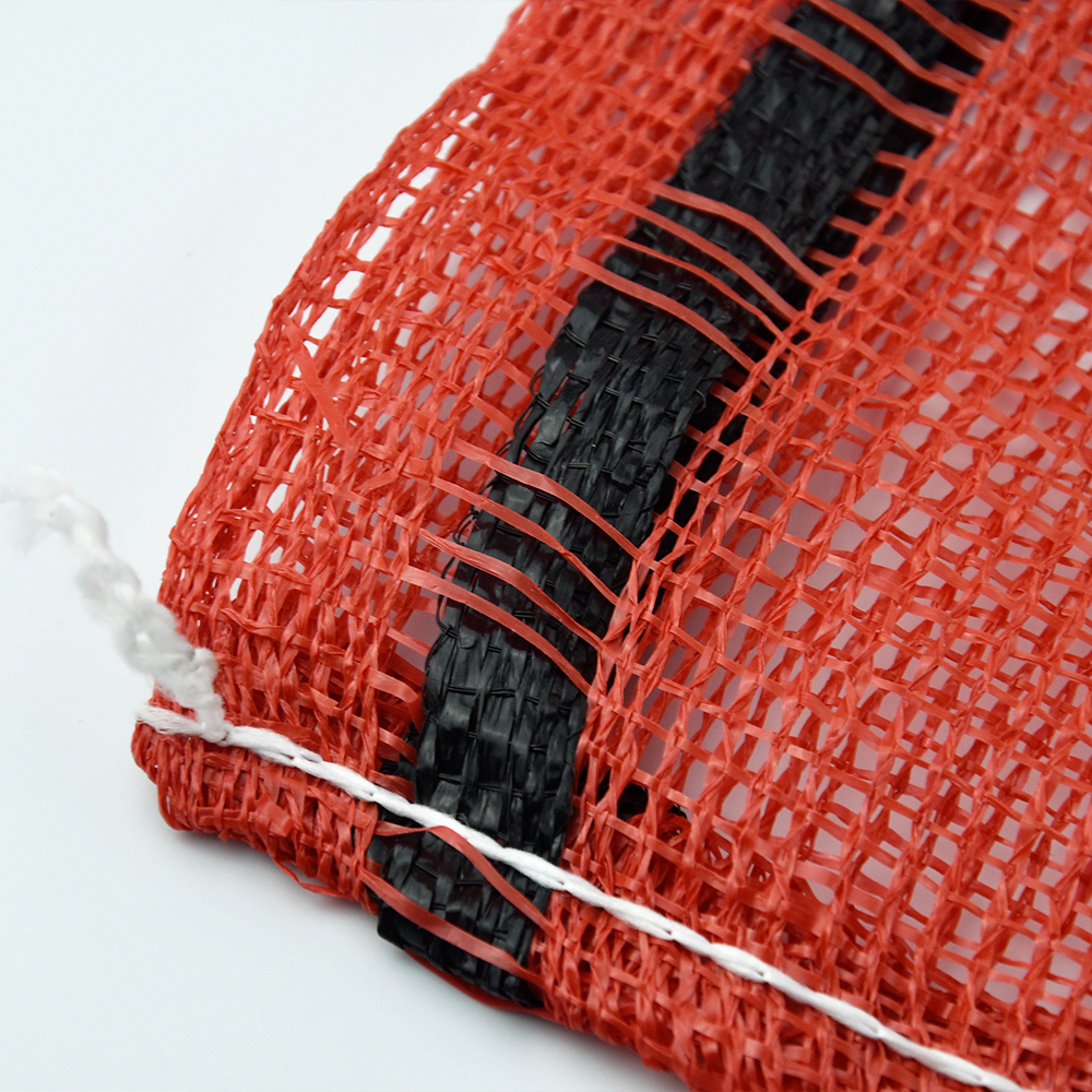  Imballaggio Borsa in rete PP vegetale Imballaggio cipolla Borsa in rete Raschel