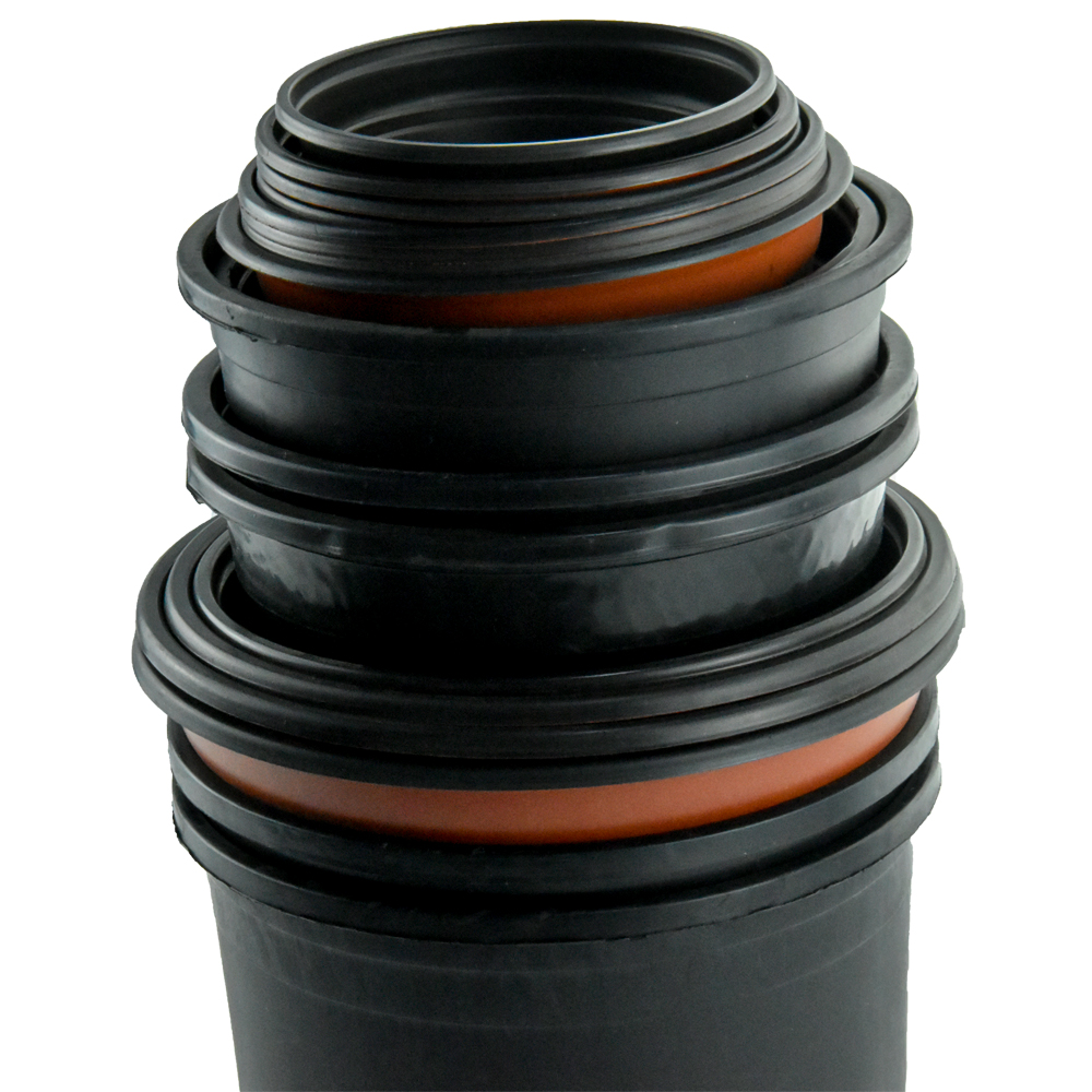 Pentole per la scuola materna pianta di plastica per iniziare le piante all'ingrosso