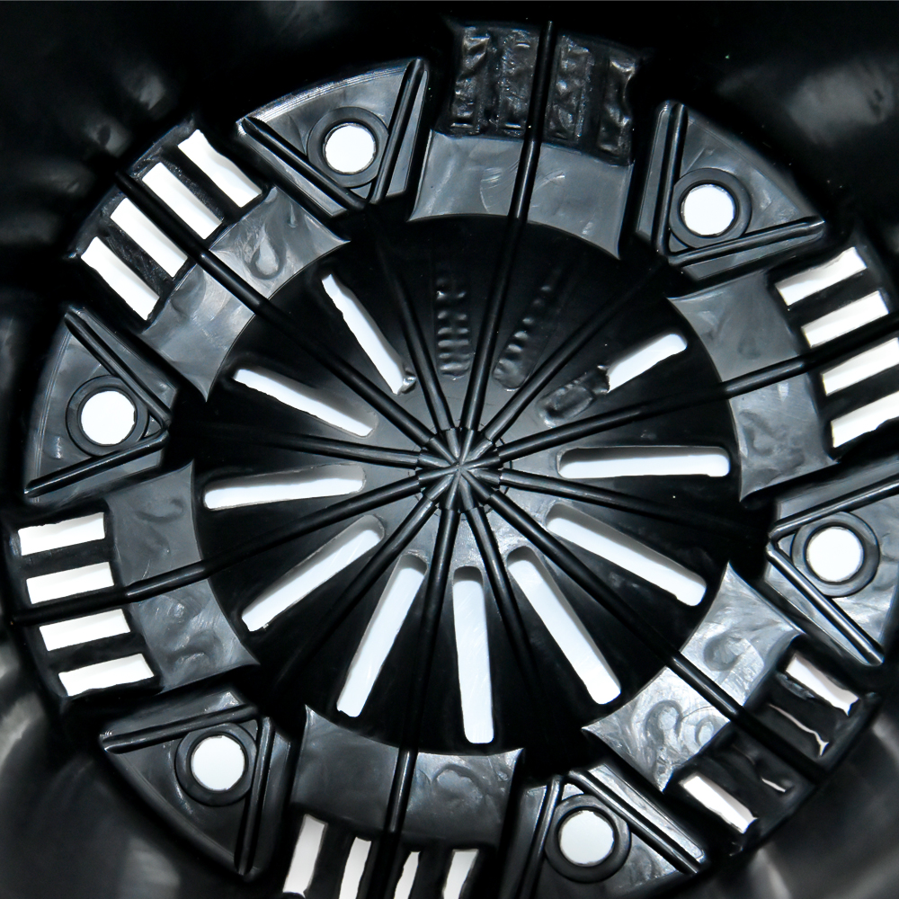 Vassoio per le piante da vivaio per piante di colore nero durevole per il trapianto