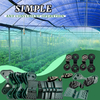 Clip di rete di plastica Sun Shade per Greenhouse Ganzone Clip Nero Net Net