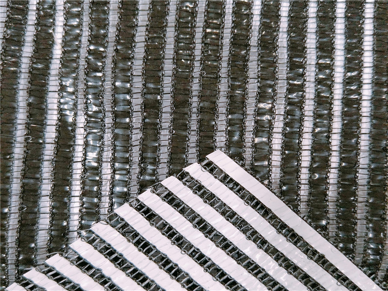 Net da fiore in alluminio bianco e nero in alluminio.