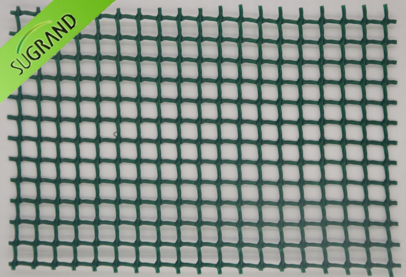 Rete per recinzione di sicurezza in HDPE verde da 470 gsm