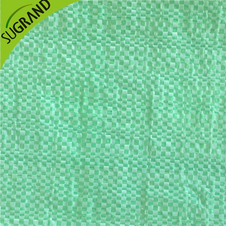 Copertura a terra bianca e verde da 90 gsm per giardini