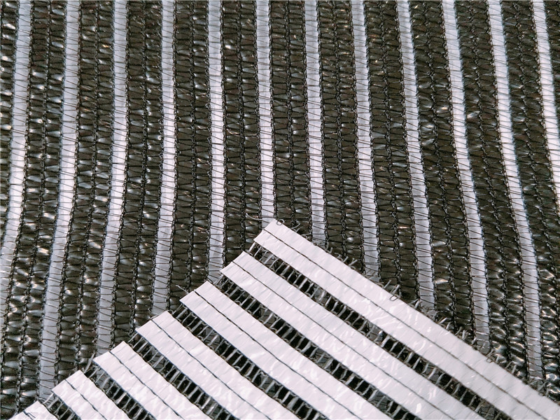 Net da fiore in alluminio bianco e nero in alluminio.