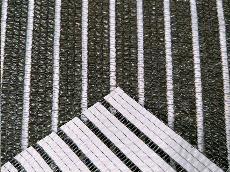 Net da fiore in alluminio bianco e nero in alluminio.