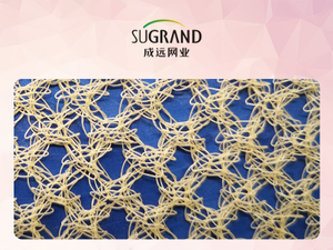 56 g/m² di rete per olive da raccolta giallo sabbia