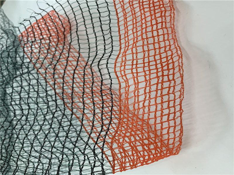 Rete verde oliva Francia 55GSM nera e verde con bordo rinforzato rosso