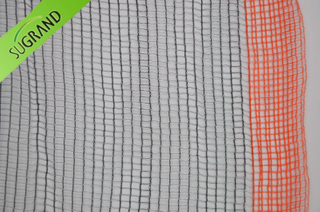 Rete di cattura quadrata verde scuro e oliva nera da 50 gsm