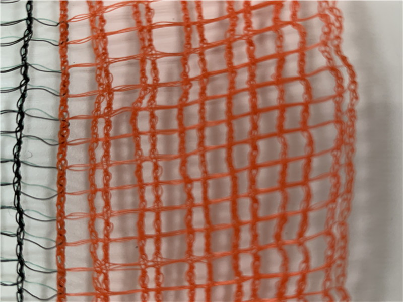 Rete verde oliva Francia 55GSM nera e verde con bordo rinforzato rosso