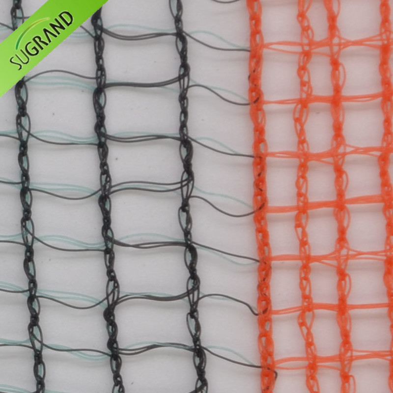 Rete di cattura quadrata verde scuro e oliva nera da 50 gsm