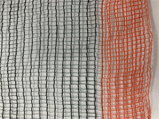 Rete verde oliva Francia 55GSM nera e verde con bordo rinforzato rosso