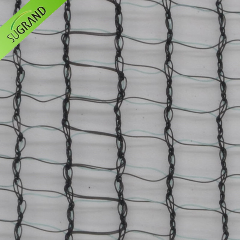 Rete di cattura quadrata verde scuro e oliva nera da 50 gsm