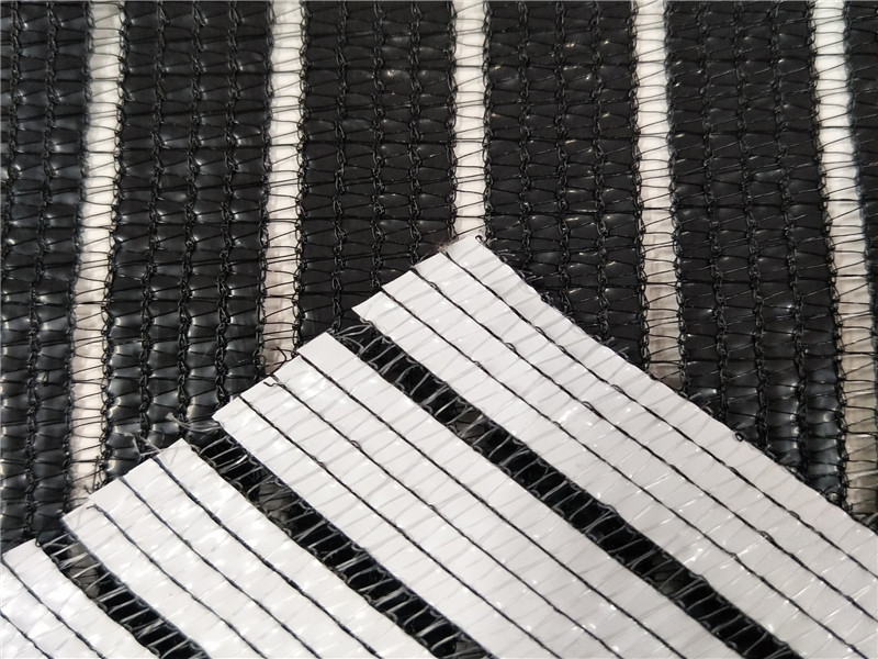 Net da fiore in alluminio bianco e nero in alluminio.