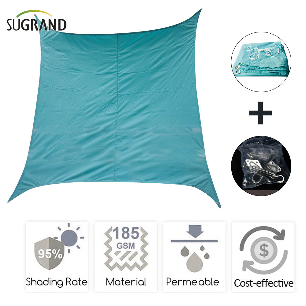 Vela ombreggiante in tessuto 10x20 Vele ombreggianti blu