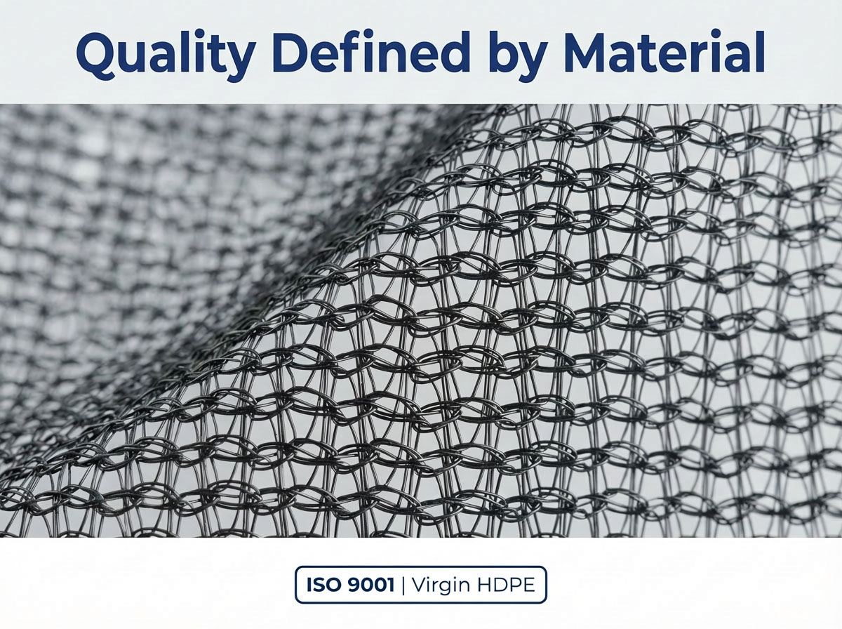 Dettagli della rete ombreggiante