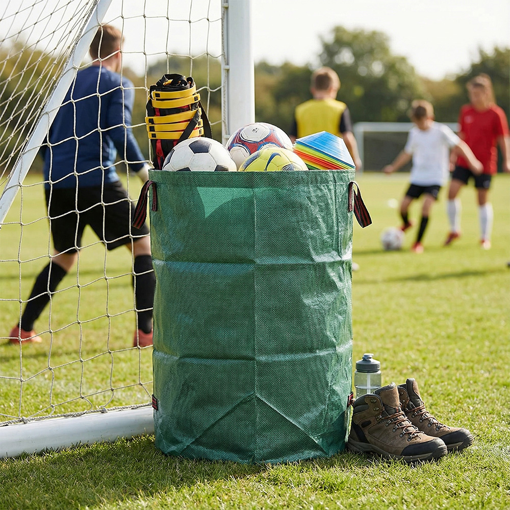 Sacchetti per rifiuti da giardino riutilizzabili per carichi pesanti