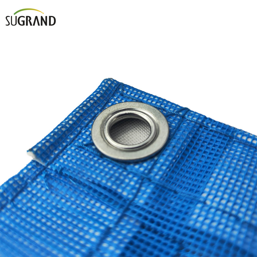 Materiale in PVC Blue Anti Fire Net Fire Scaffold Net Produttore