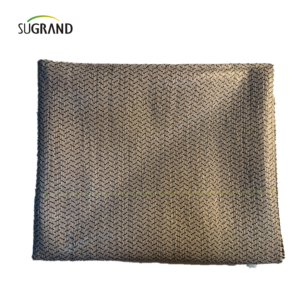 PP+UV 100G, 130G 1M/1,8 m/5,2m*100m Fornitore di copertura del terreno bianco nero