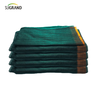 Rete di raccolta di olive quadrate verdi