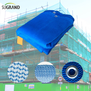 Rete di impianto di costruzione HDPE Net Blue Building Safety Net 