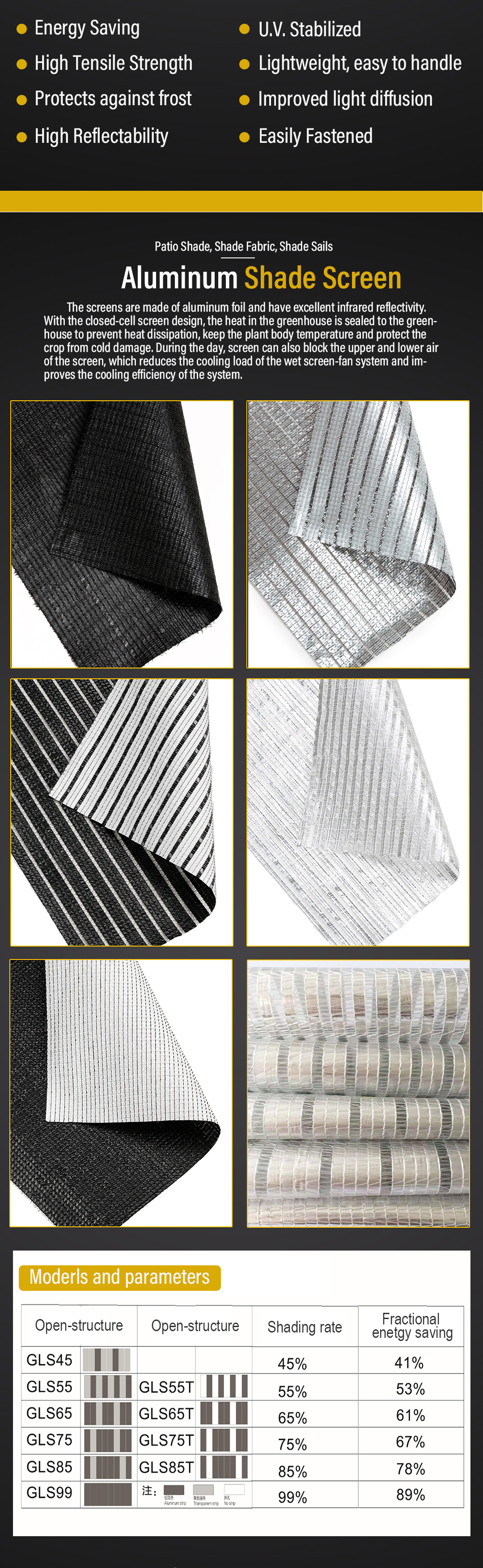 aluminum shade net4 rete ombreggiante in alluminio4