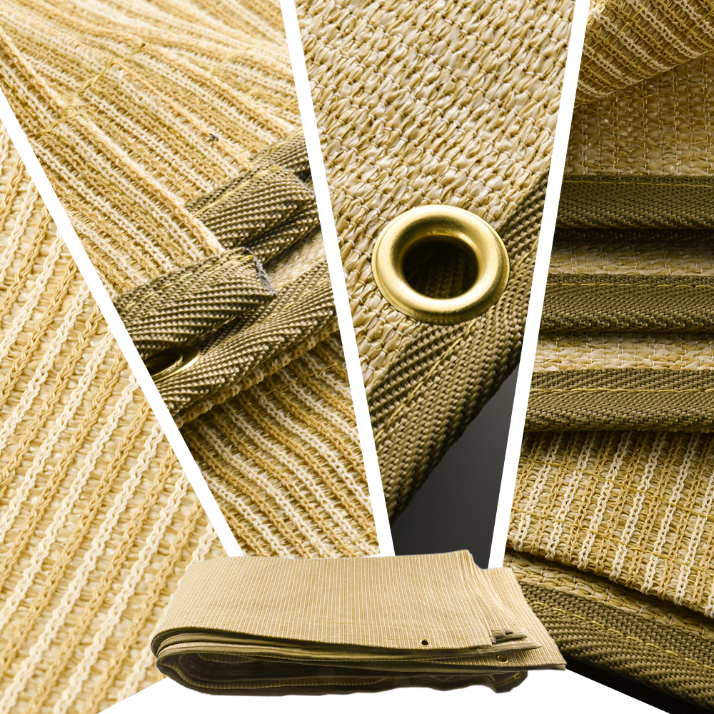 Vela all'ombra personalizzata per giardino pergola all'aperto