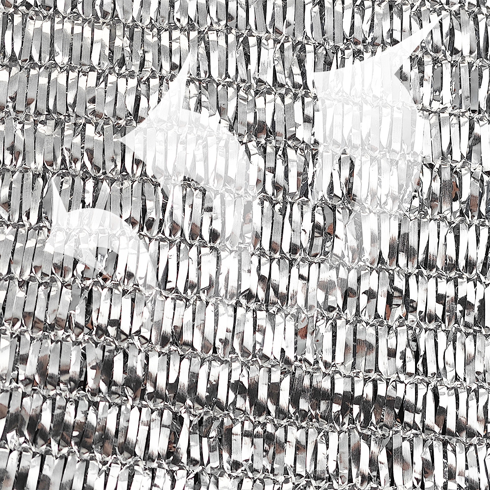 Net da tonalità in alluminio in alluminio leggero di fabbrica