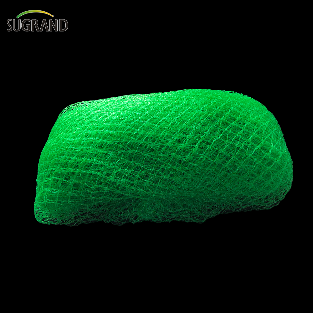 Net di uccelli verdi intrecciati da 10 mm-30 mm per catturare la rete degli uccelli