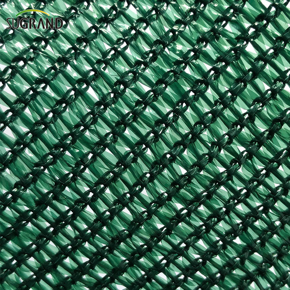 Sun Shade Net Factory Outlet HDPE con Resistente UV Green Sun Shade Net