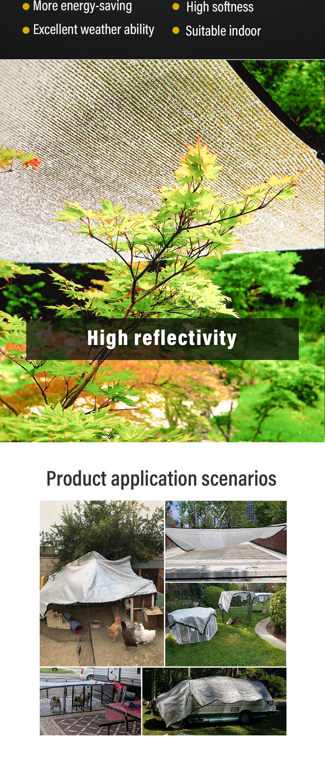 aluminum shade net5 rete ombreggiante in alluminio5