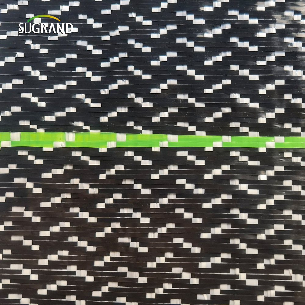 Copertura/tappetino a terra nera 90gsm