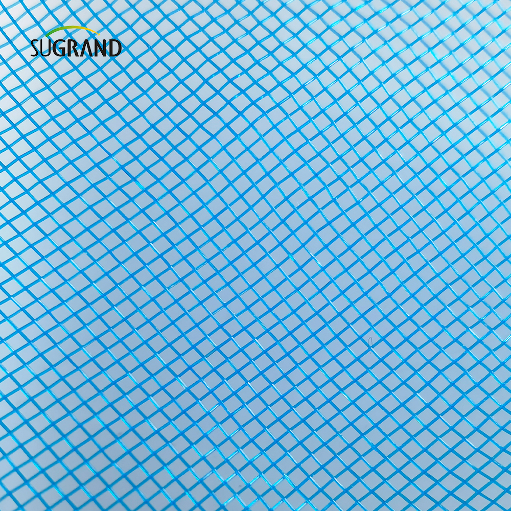 Blue HDPE e UV Mosquito Schermata Mesh Net per finestre o porta