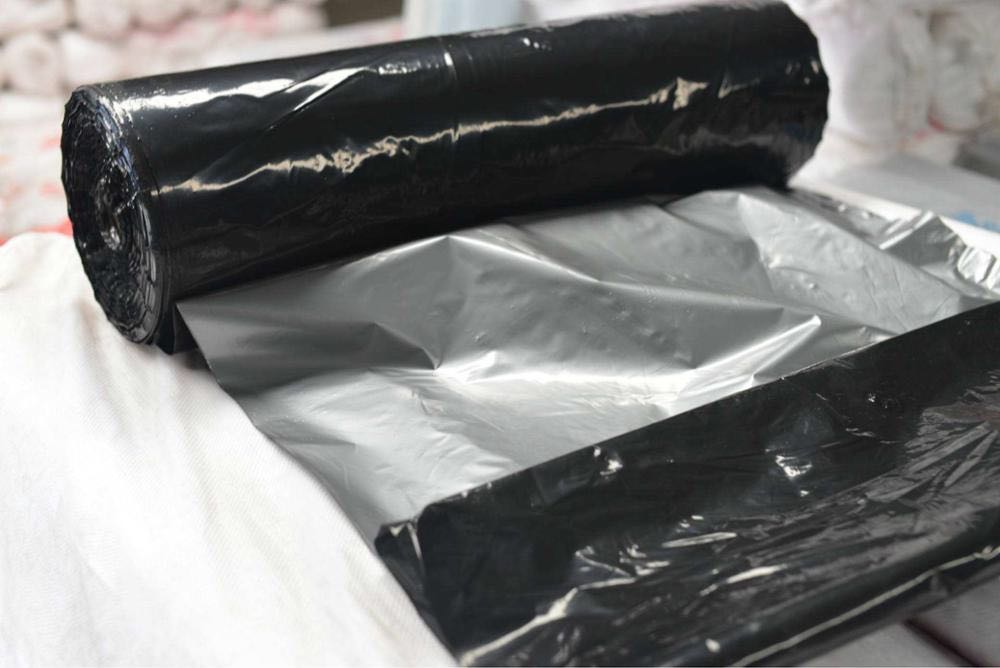 Film di pacciame di plastica nera d'argento per erbacce agricola