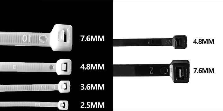 Fascette per cavi in ​​plastica