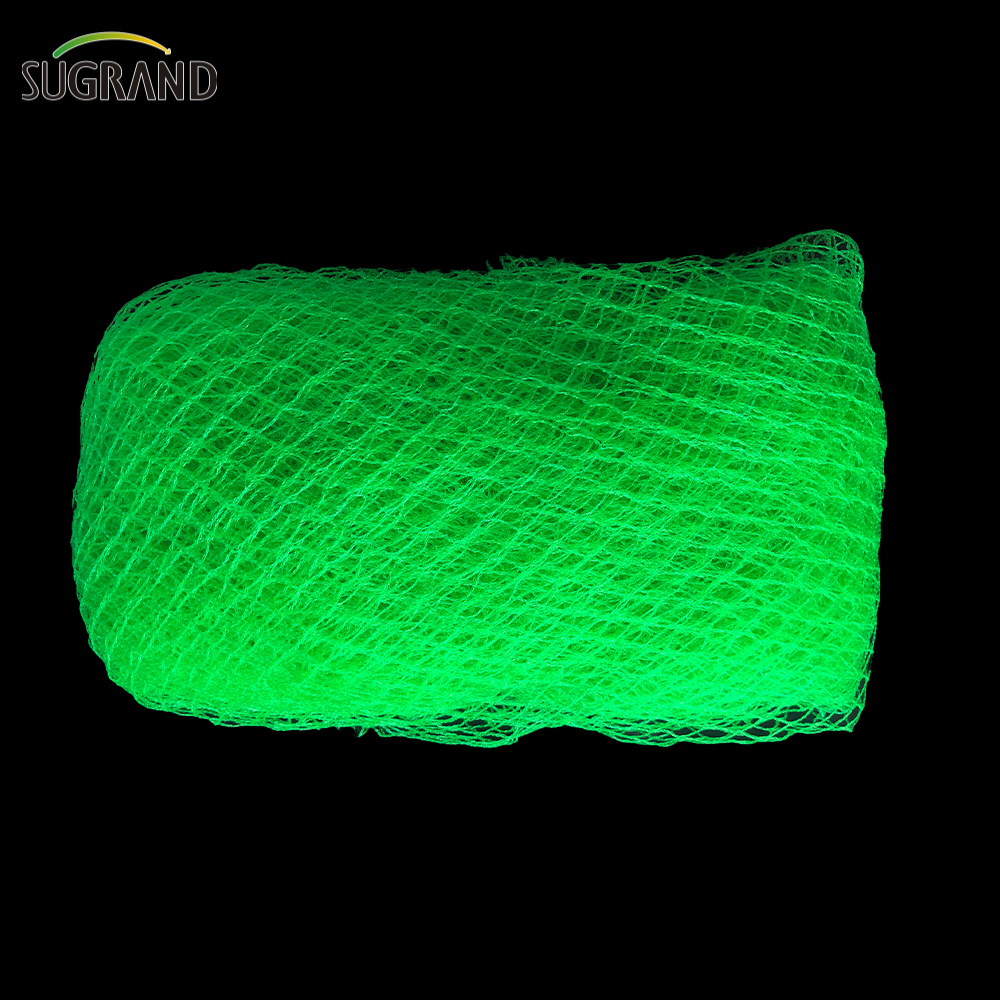 Net di uccelli verdi intrecciati da 10 mm-30 mm per catturare la rete degli uccelli