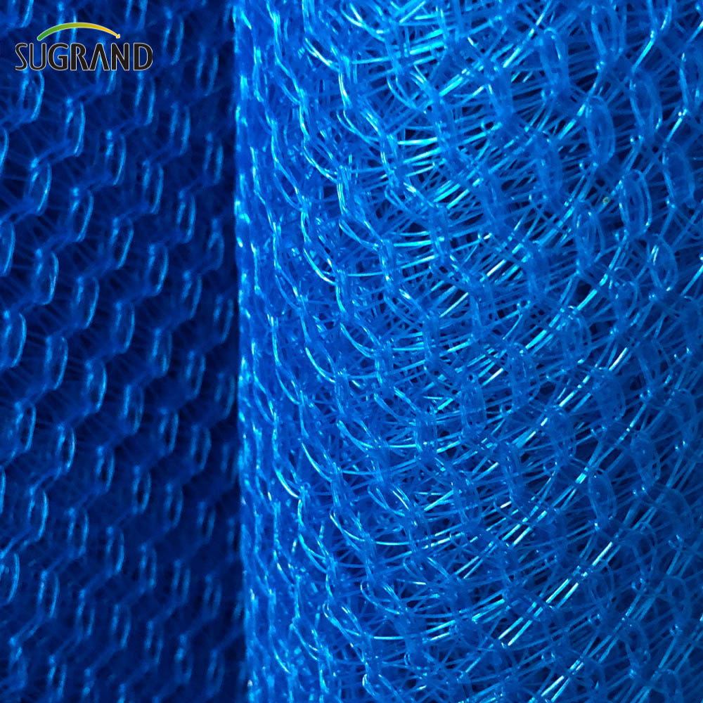 Sicurezza della protezione della plastica 50 gsm Blue Scaffold Net 