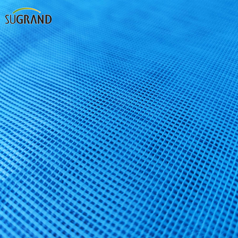Materiale in PVC Blue Anti Fire Net Fire Scaffold Net Produttore