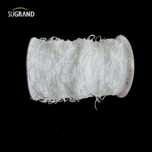 Supporto per piante di nylon bianco all'ingrosso Trellis reti da 5x15 piedi da 6 'mesh per l'arrampicata