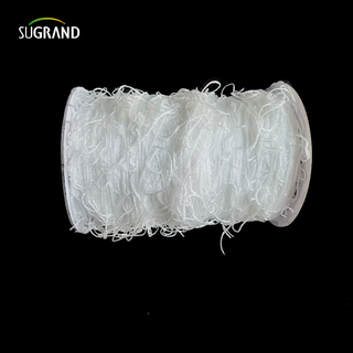 Supporto per piante di nylon bianco all'ingrosso Trellis reti da 5x15 piedi da 6 'mesh per l'arrampicata