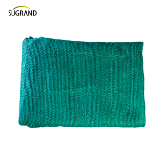 Vendita calda 100% Virgin HDPE sei aghi nastro mono verde Rete ombreggiante