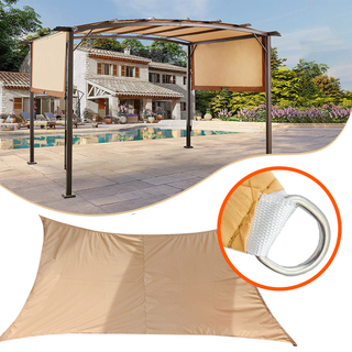 Fornitura diretta in fabbrica HDPE di vendita di tende da sole in HDPE da 180 g/m2 per pergola